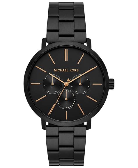 michael kors men's blake black stainless steel bracelet watch 42mm|Michael Kors Blake Bracelet Watch, 42mm .